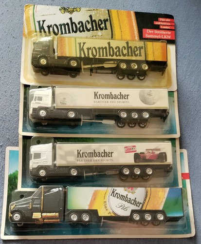 Krombacher miniatur trucks - miniatur,