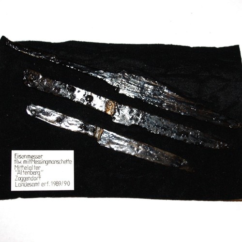 Mittelalter 3 messer - -,