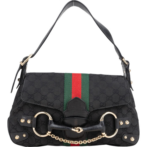 Gucci monogram horsebit by - gucci,