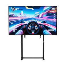 TV Ständer Weiß Fernseh Standfuß Höhenverstellbar für 32-100 Zoll LED LCD Plasma