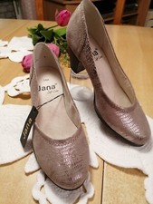 Jana Pumps Taupe Bronze  38 