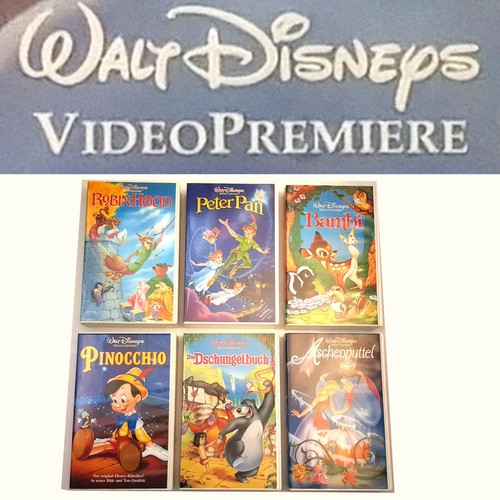Vhs pal walt disney - disney, filme