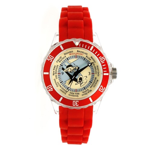 Uhr mit silikonarmband - uhr,