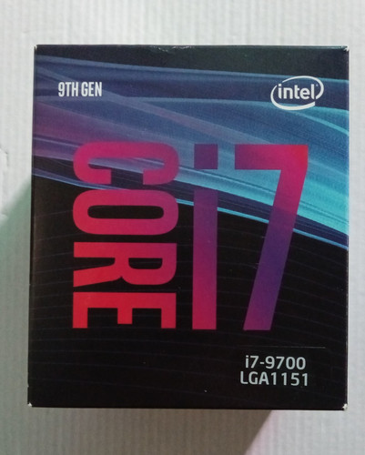 Intel core 9700 cpu - cpu, i7