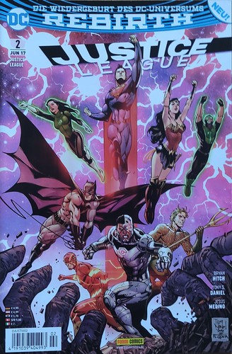 Justice league rebirth - league,