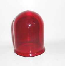 Altes Ersatztglas Rot Begrenzung Signal Lampe Leuchte Sirene Grenzzeichen 