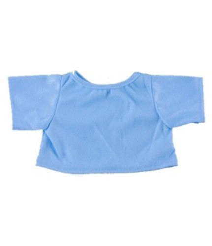 Blue shirt teddy - blue, bear