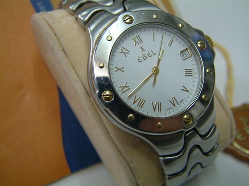 Ebel herren armbanduhr - armbanduhr, stahl/