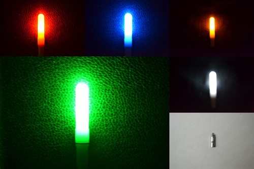 Led knicklichter gelb weiß - led,