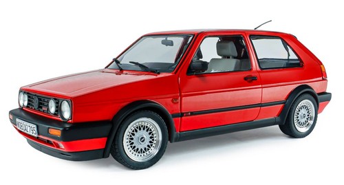 Solido 1989 car - 1989, red