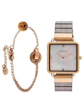 Wewood Uhr: Leia Rose Gold Mother of Pear