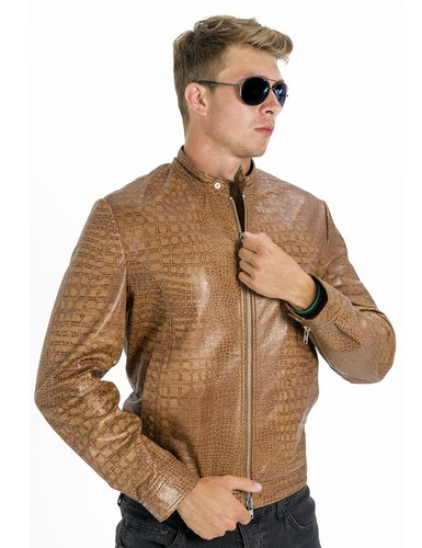 Lederjacke herren echtes leder - echtes,