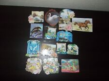 BASTELARTIKEL,15x3-D-BILDER,HANDGEARBEITET,UNBENUTZT bzw. NEU,KARTENHERSTELLUNG