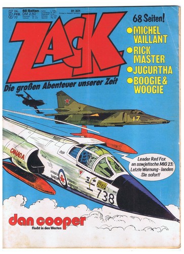 Zack 1977 mit mig 23 - zack,