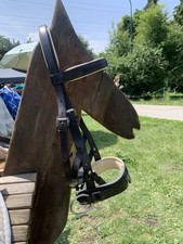 BUSSE Braun (Creme) VB/ WB Kappzaum Fit Pro Leder