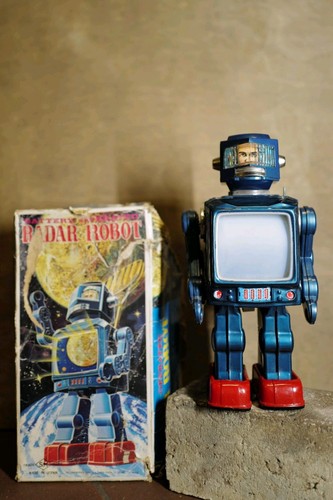 Vintage radar robot japan - radar, robot,