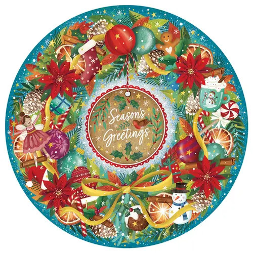 Puzzle frohe festtage - puzzle, (500