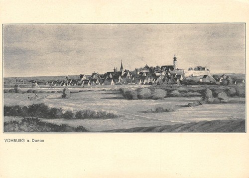 Vohburg donau panorama - d.,