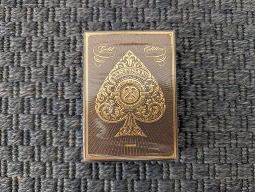 Artisan gold playing cards - artisan,