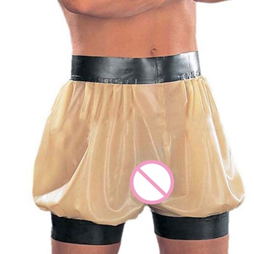 100 latex pants gummi shorts - gummi,