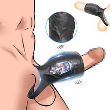 Men Penis Cock Ring Vibrator