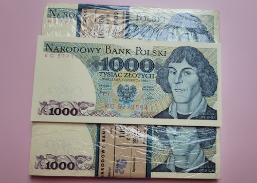 1000 zlotych 1982 serie - zl,