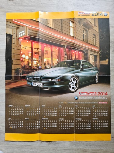 Bmw 8er kalenderposter - bmw,