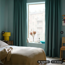 2x IKEA Majgull Gardinenschal