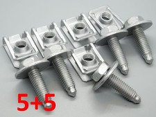 5x Schrauben Blechmutter M8 Klammer Mehrzweck für Kfz Bmw Opel Ford VW 