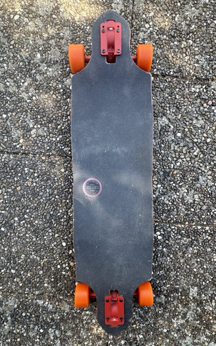 Globe longboard schwarz orange - globe,