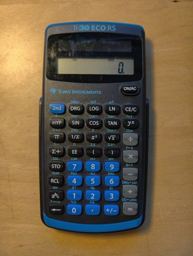 Texas instruments eco rs - instruments, ti-30