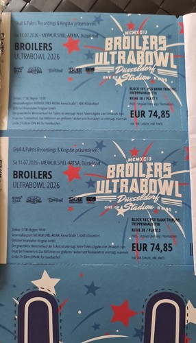2xeintrittskarte düsseldorf - ,