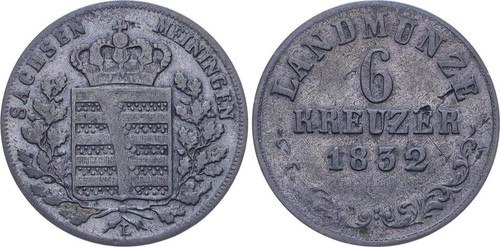 Kreuzer 1832 sachsen - 1832,