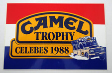 Werbe-Aufkleber Camel Trophy