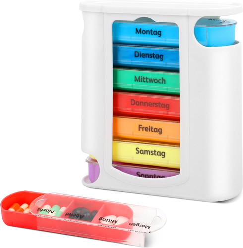 Tablettenbox tage mit - 7, 4