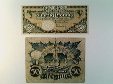 Notgeld stuttgart 50 - notgeld, 2x