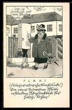 AK Zwei Frauen spazieren einen