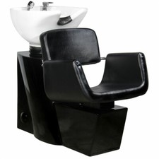 CDE P-Serie Waschanlage Nebraska schwarz Friseureinrichtung - Friseurstuhl - ...