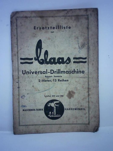 Ersatzteilliste zur claas - ersatzteilliste,