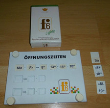 altes Schild Türschild