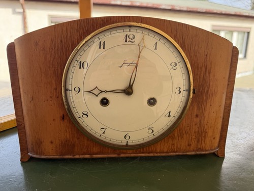 Antike junghans uhr - antike, emaillie