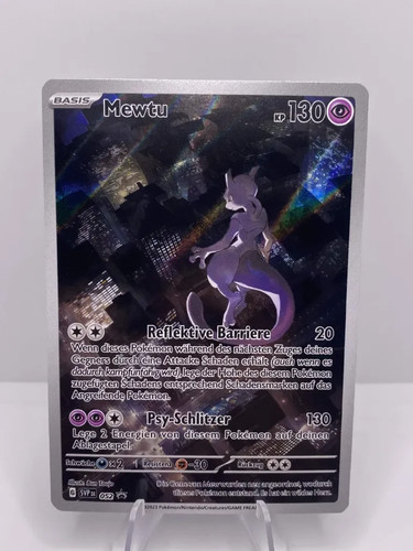 Pokemon karte mewtu svp 052 - mewtu,