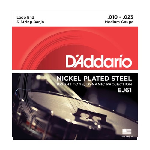Addario banjo saiten - saiten, ej61