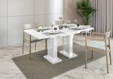 Esstisch gloss ausklappbar - gloss,