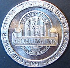 Rohling inn casino - $1, token