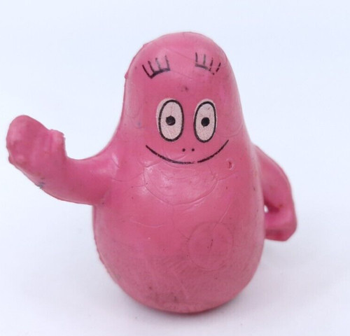 Barbapapa pink pvc figure - barbapapa,