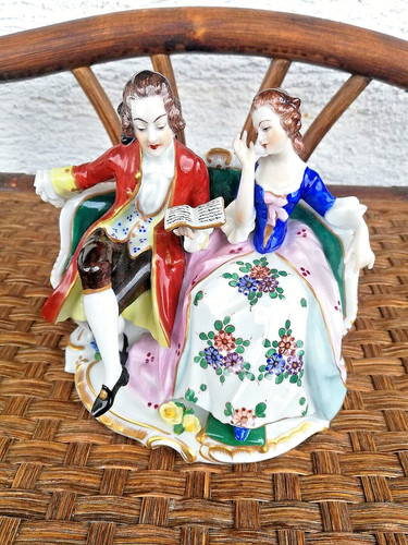 Antike porzellan gruppen - antike, figur