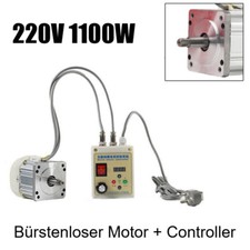 220V 1100W Servo Motor Controller Treiber Face Mount Set für CNC-Drehmaschine