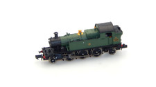 Dapol Spur N ND020 45xx 2-6-2 tank loco 4567 in Great Western shirtbutton livery