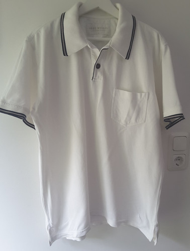 Blue willi polo shirt l - willi's,